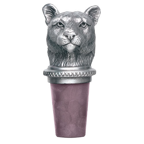 Mountain Lion Bottle Stopper