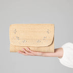 The Glamour Fine Raffia Clutch