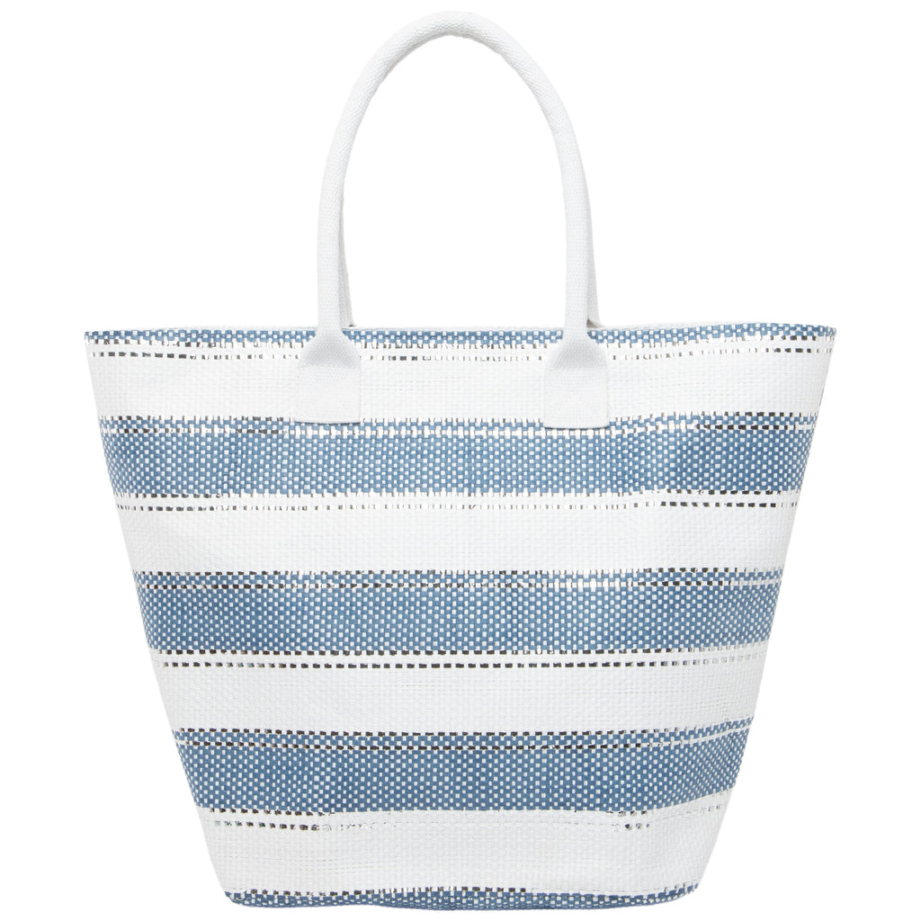 Catarina - Nautical Striped Oversized Tote