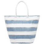 Catarina - Nautical Striped Oversized Tote