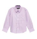 Boys Lilac Dress Shirt - Kids Formal Shirt with Spread Collar, Sizes 4-20 | Ferrecci