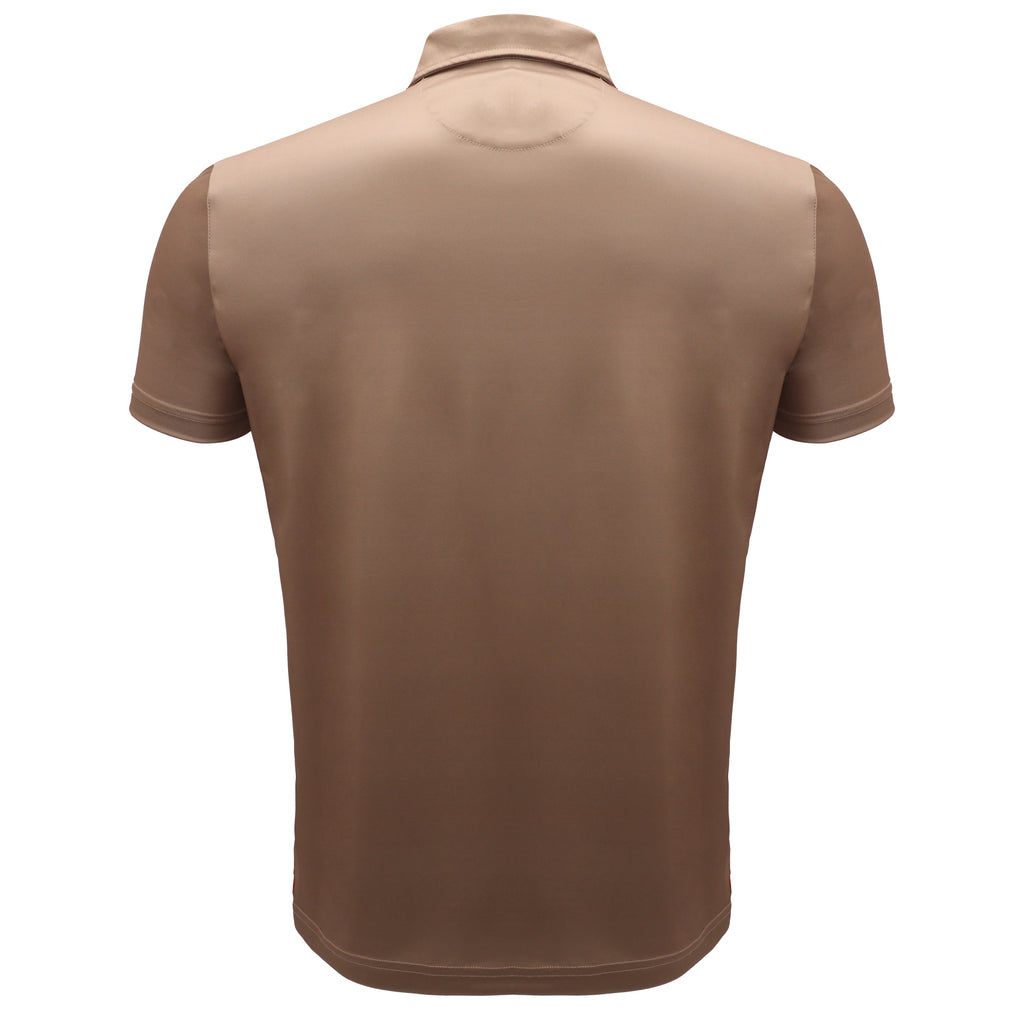 CHIC FLEX Polo Shirt KHAKI