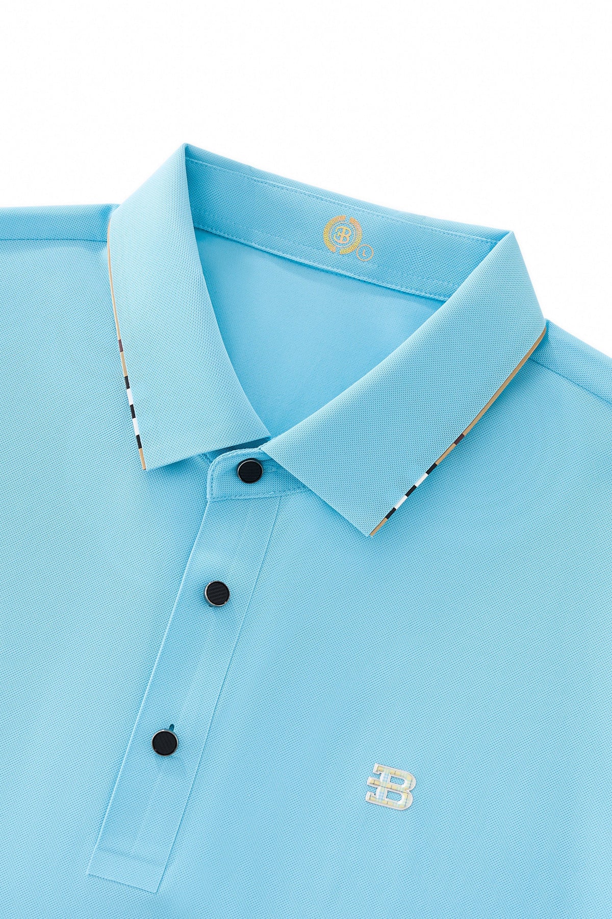 El Baron Essential Men's Performance Polo - Baby Blue