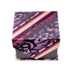 Men's Purple/Pink/Black Organic Pattern Design 4-pc Necktie Box Set