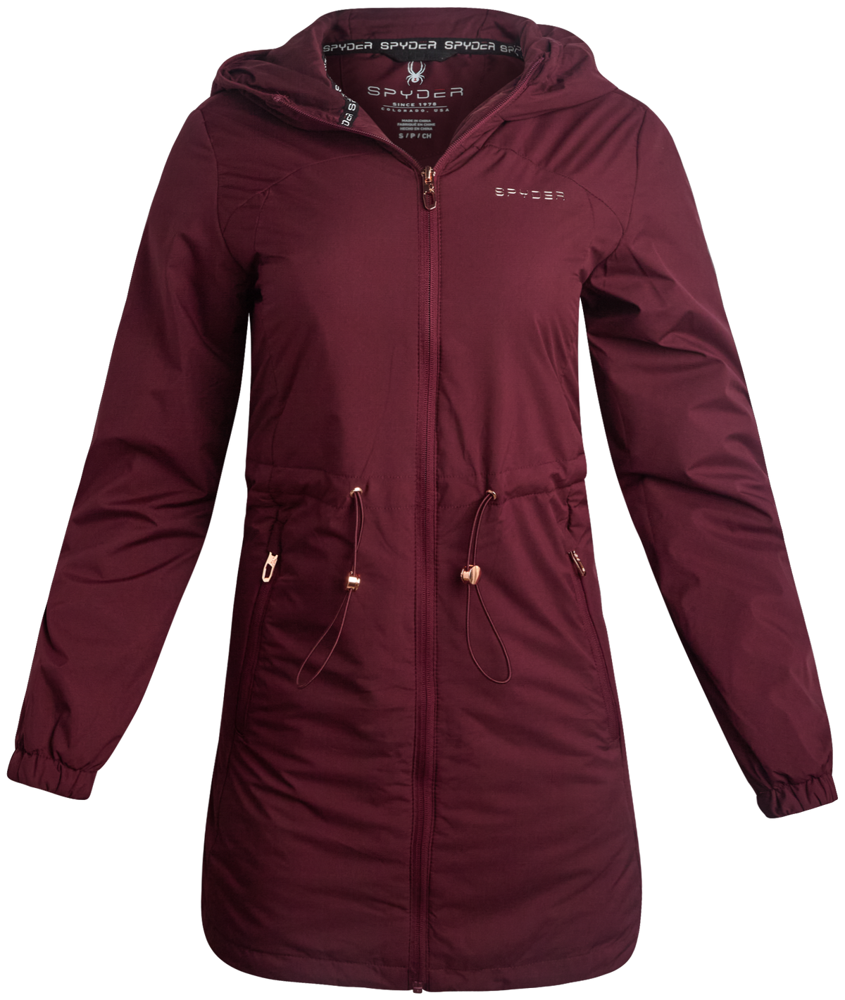SPYDER Womens Long Spyder Lite Jacket