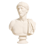 Portrait of a man with an army cape