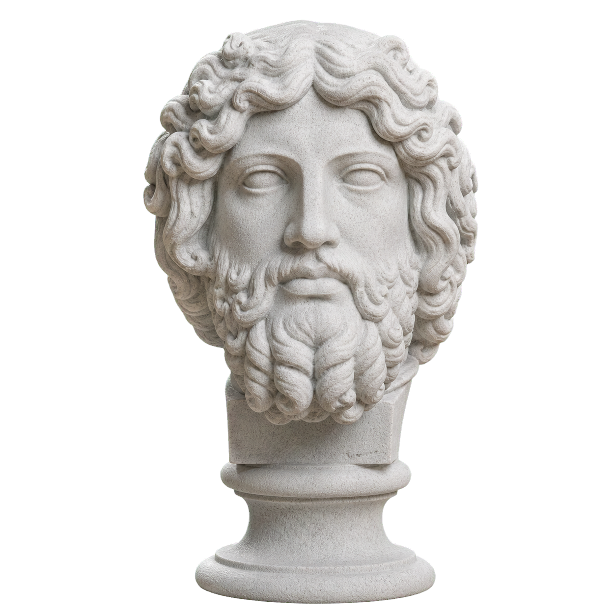 Bearded Deity Zeus
