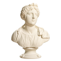 Bust of a young woman