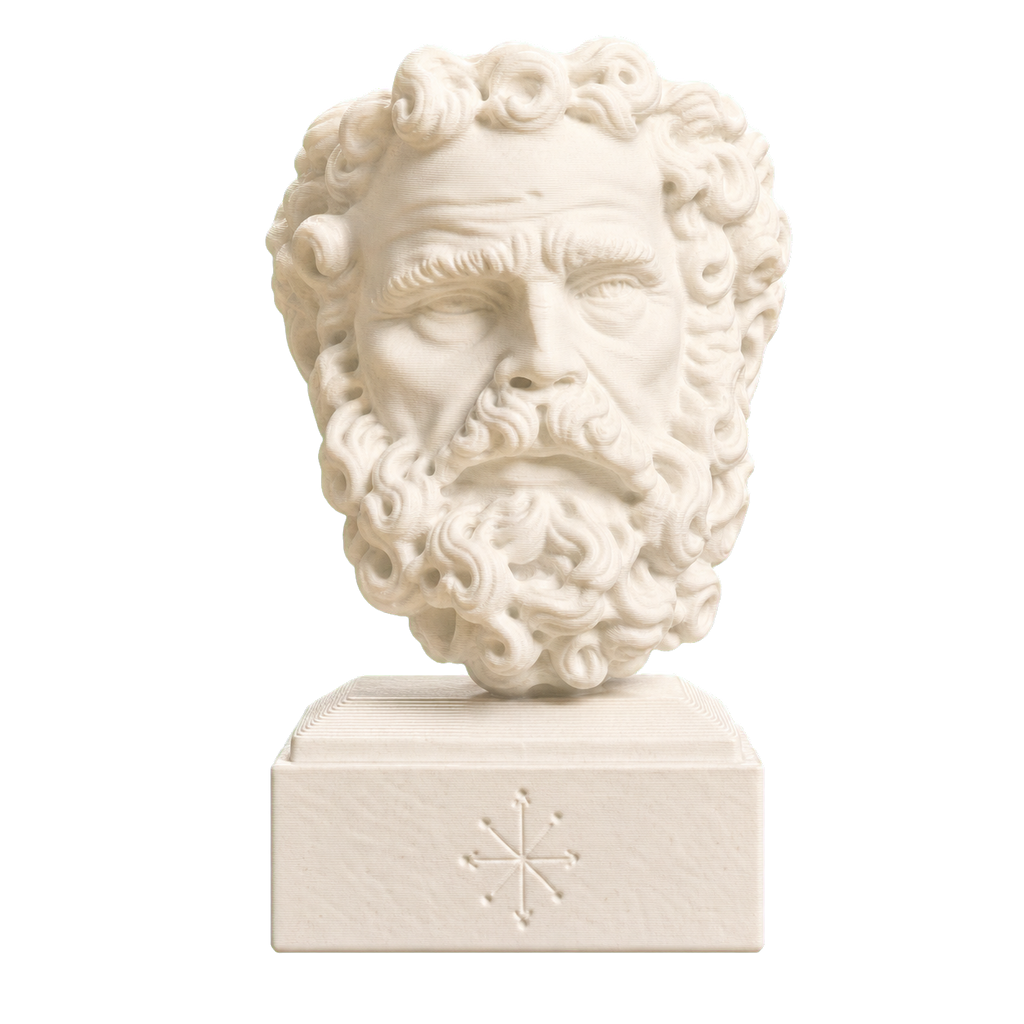 Head of a Bearded Man