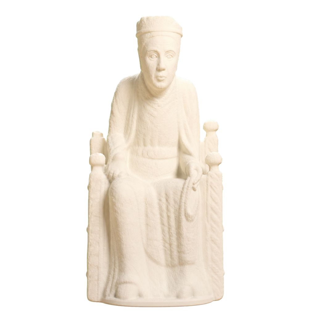 Romanesque Enthroned Madonna