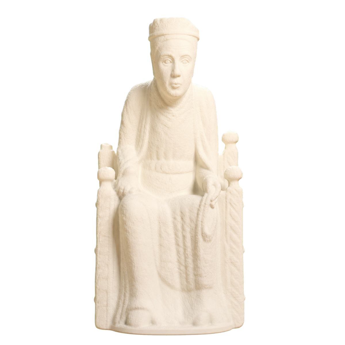 Romanesque Enthroned Madonna