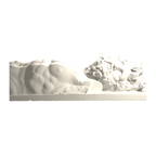 Upper body of giant Klytios (?)