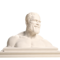 Giga Chad Meme Bust