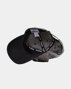 BYU Y Grey/Black Houndstooth Fade Hat