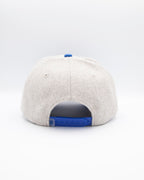 BYU Light Grey & Royal Brim Wool Fade Hat