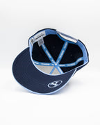 BYU Navy & Light Blue Brim Fade Hat