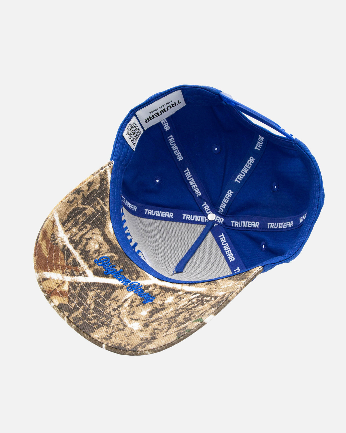 BYU Royal Blue and Camo Hat