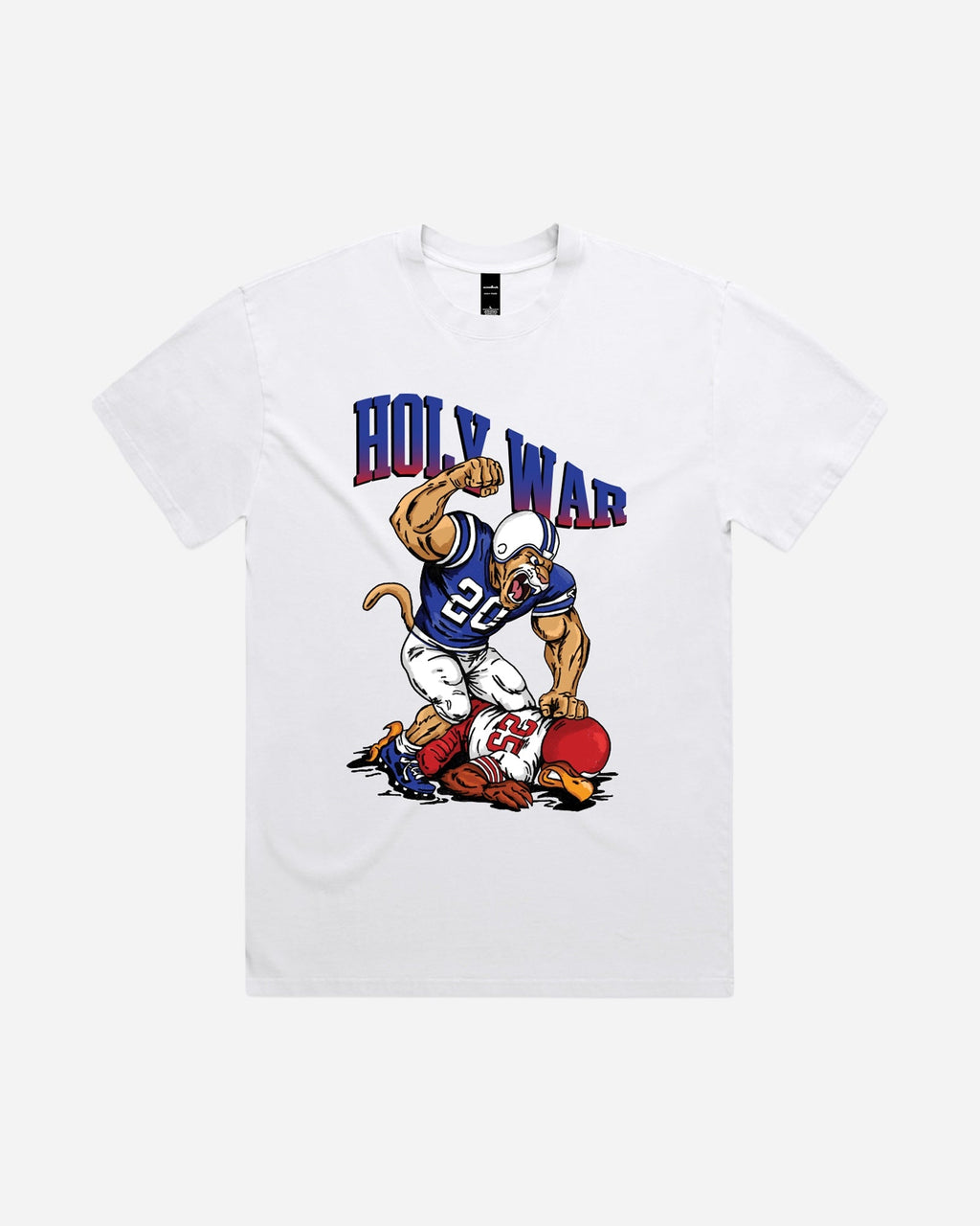 LE BYU Holy War Tee White