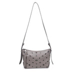 Urban Expressions Taran Grommeted Faux Leather Crossbody Bag