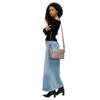 Urban Expressions Taran Grommeted Faux Leather Crossbody Bag