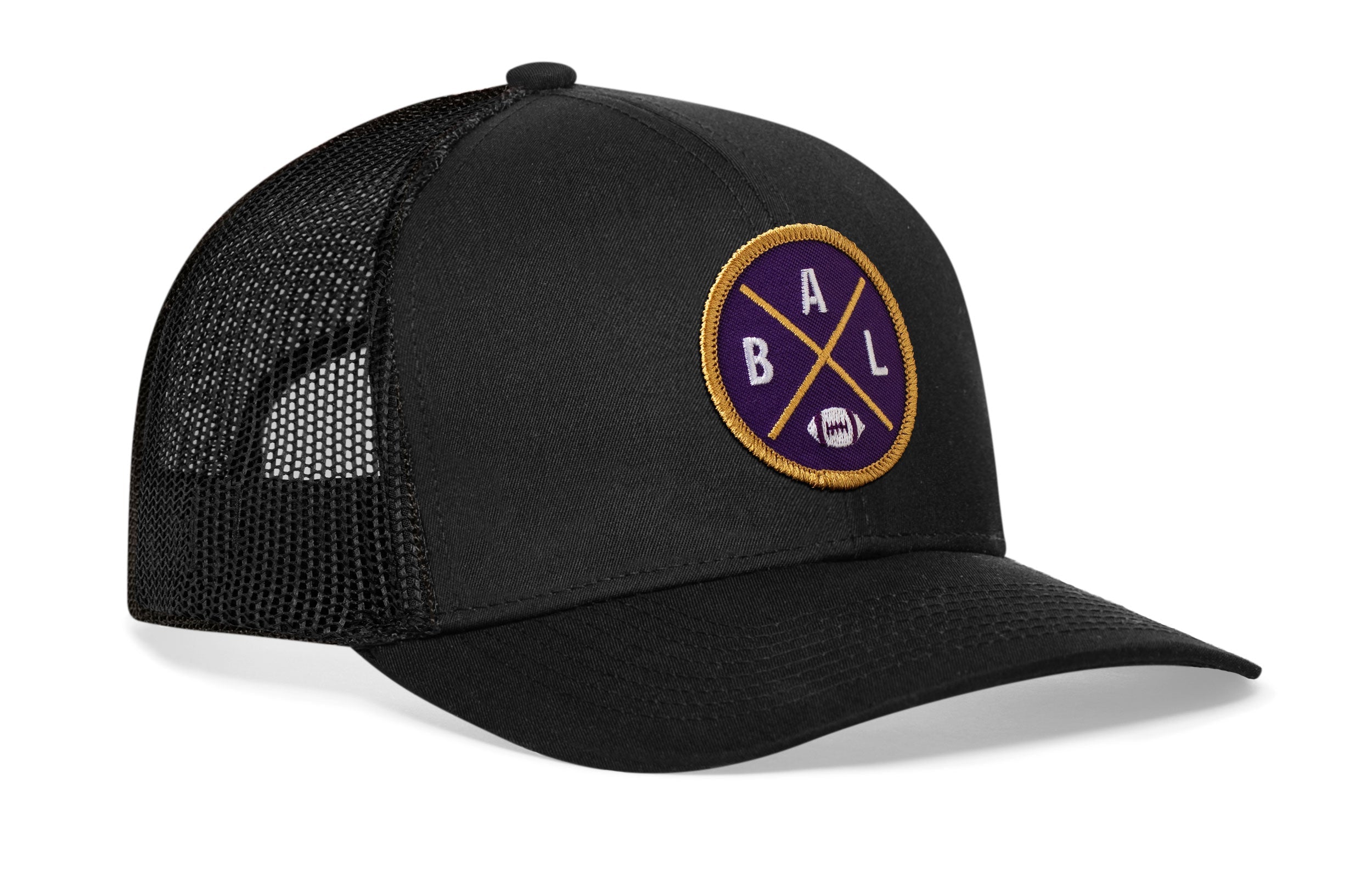 Baltimore Football Trucker Hat  |  BAL X Snapback
