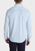 Barrett Stripe Long Sleeve Tech Shirt