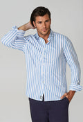 Barrett Stripe Long Sleeve Tech Shirt