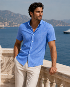Bastille Check Short Sleeve Tech Shirt