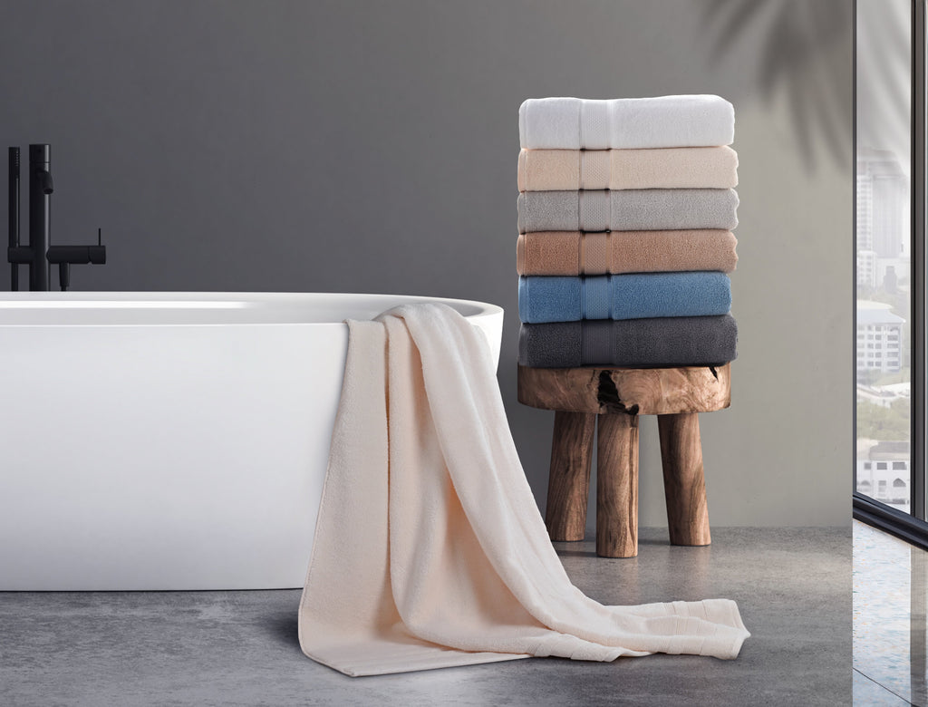 Kathy Ireland 2 Piece Zero Twist Cotton Plush Bath Sheet Set
