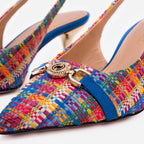 The Zoe Leather Slingback Women Sandal
