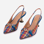 The Zoe Leather Slingback Women Sandal