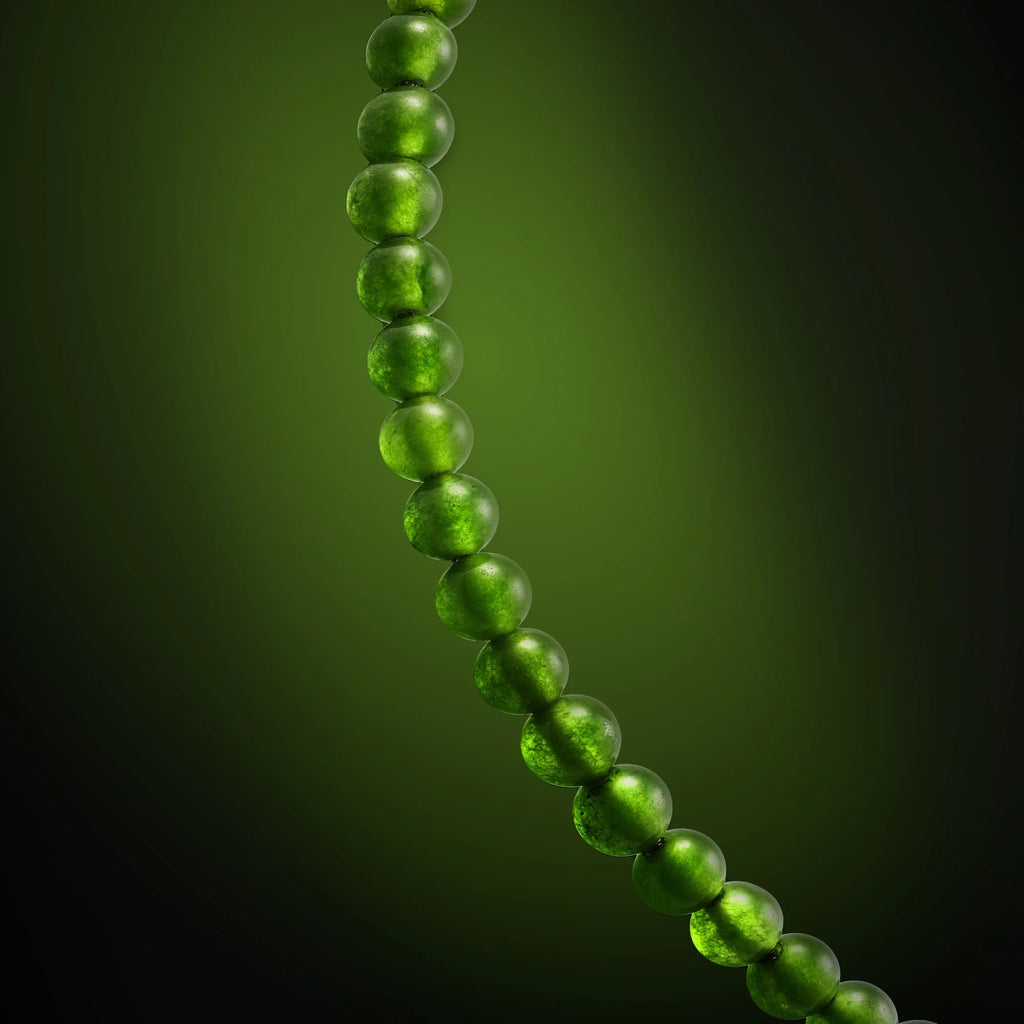 Spiritual Bead Set 8mm - Green Onyx & Riverstone