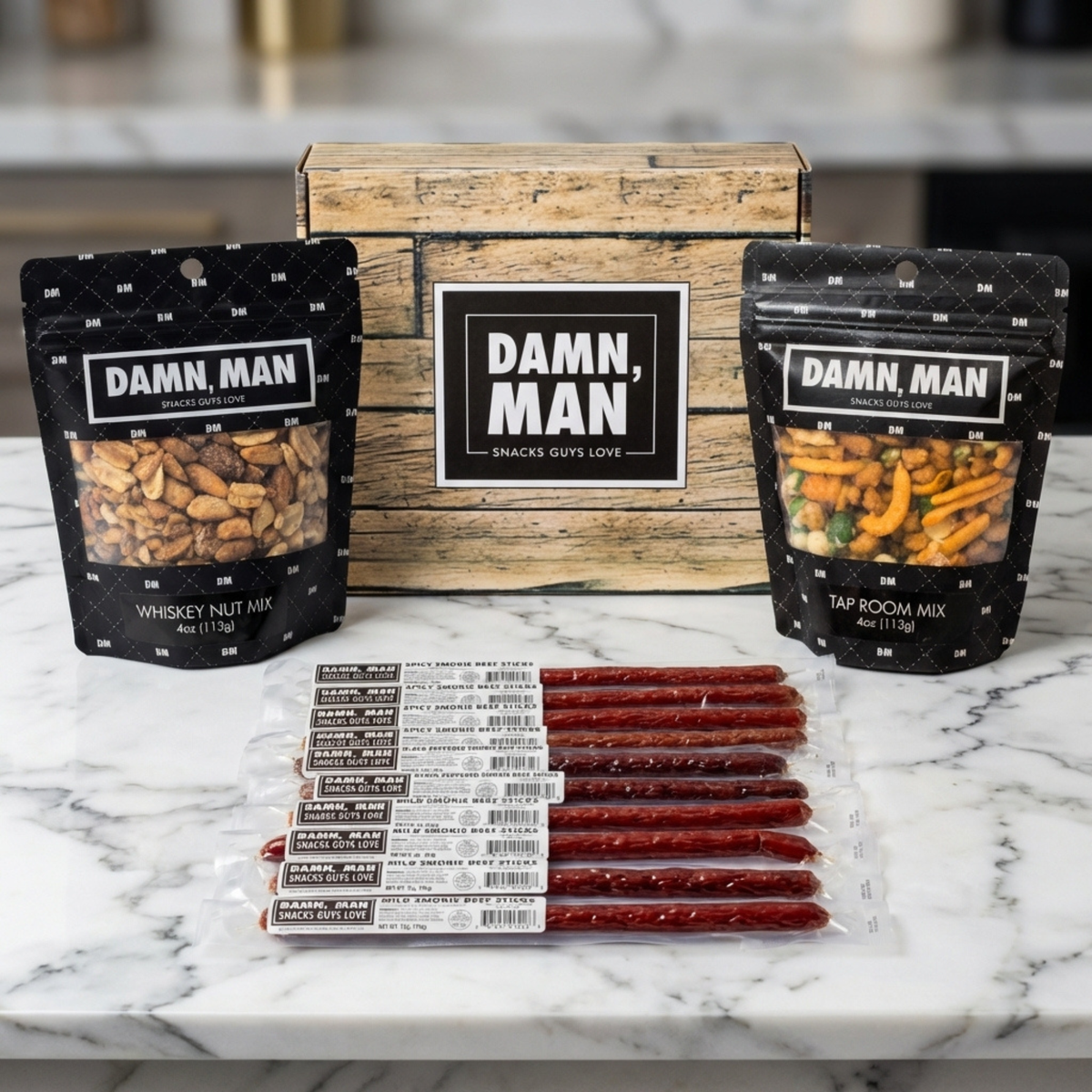 Nuts & Beef Box – High-Protein Snack Gift