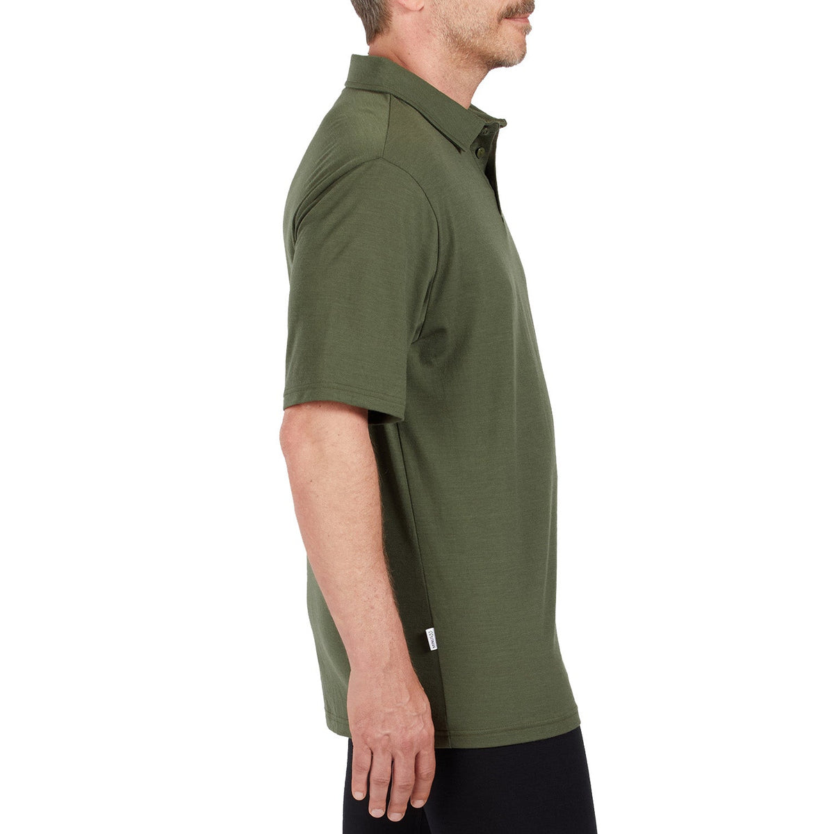 Microweight Men's Wool Polo -  Woolverino