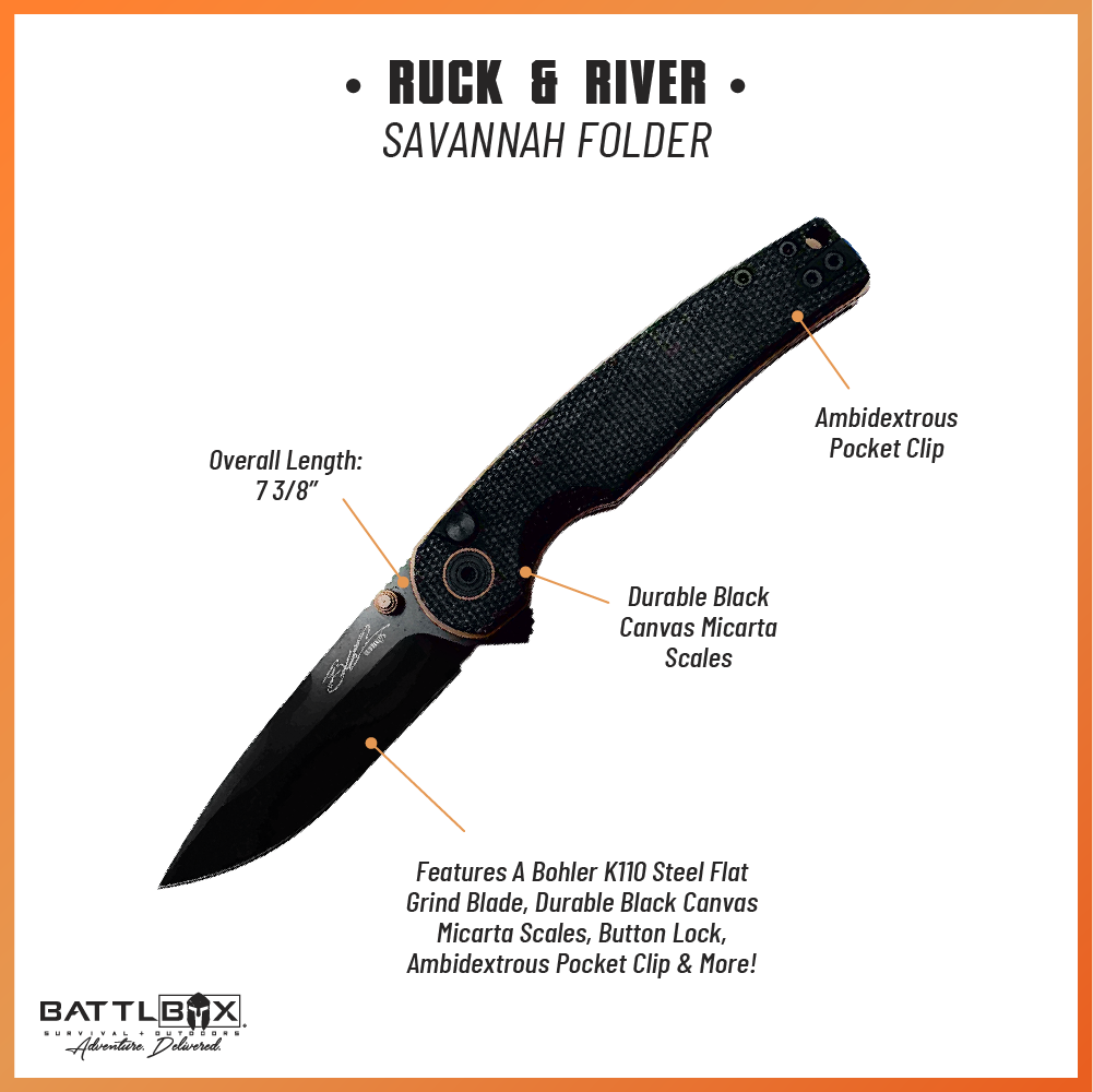 Ruck & River Savannah Folding Knife