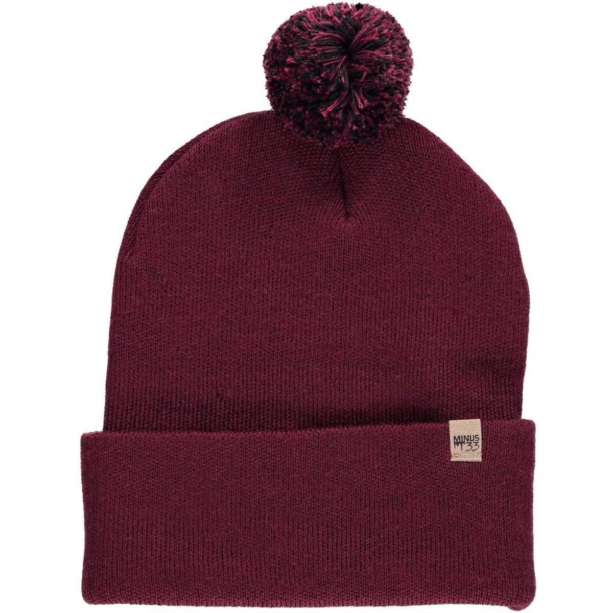 Midweight Merino Wool Knit Pom Beanie | 100% Merino Wool