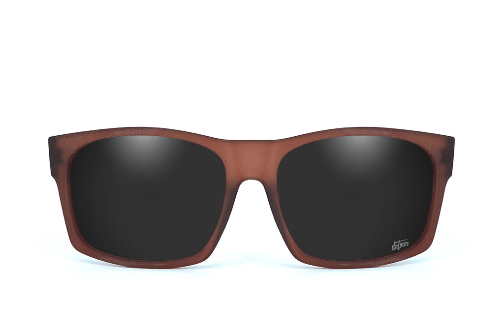 Big Kahuna XL - Frosted Burgundy - Jet Black Polarized