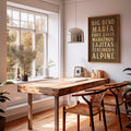 Big Bend West Texas Subway Scroll Art Print