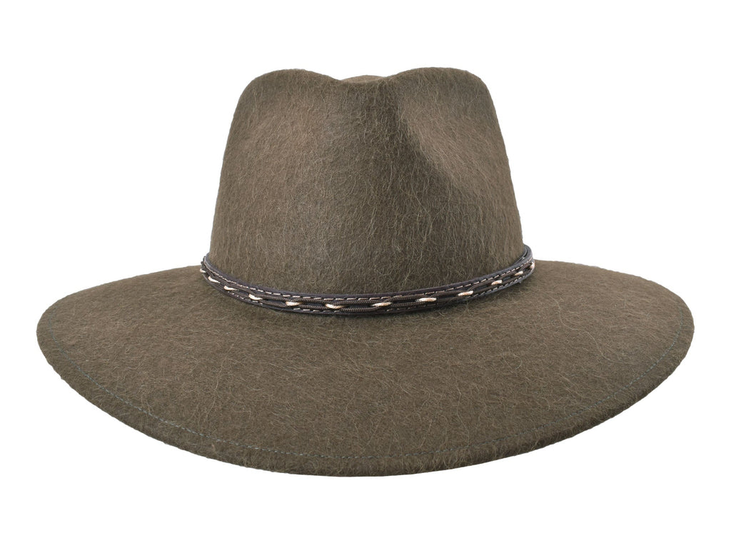Outdoor Alpaca and Wool felt blend Hat Zabala