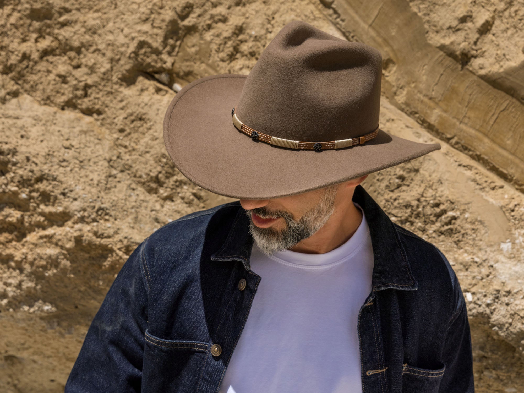 Outdoor Hat Merino Wool Felt Hat Long Trail