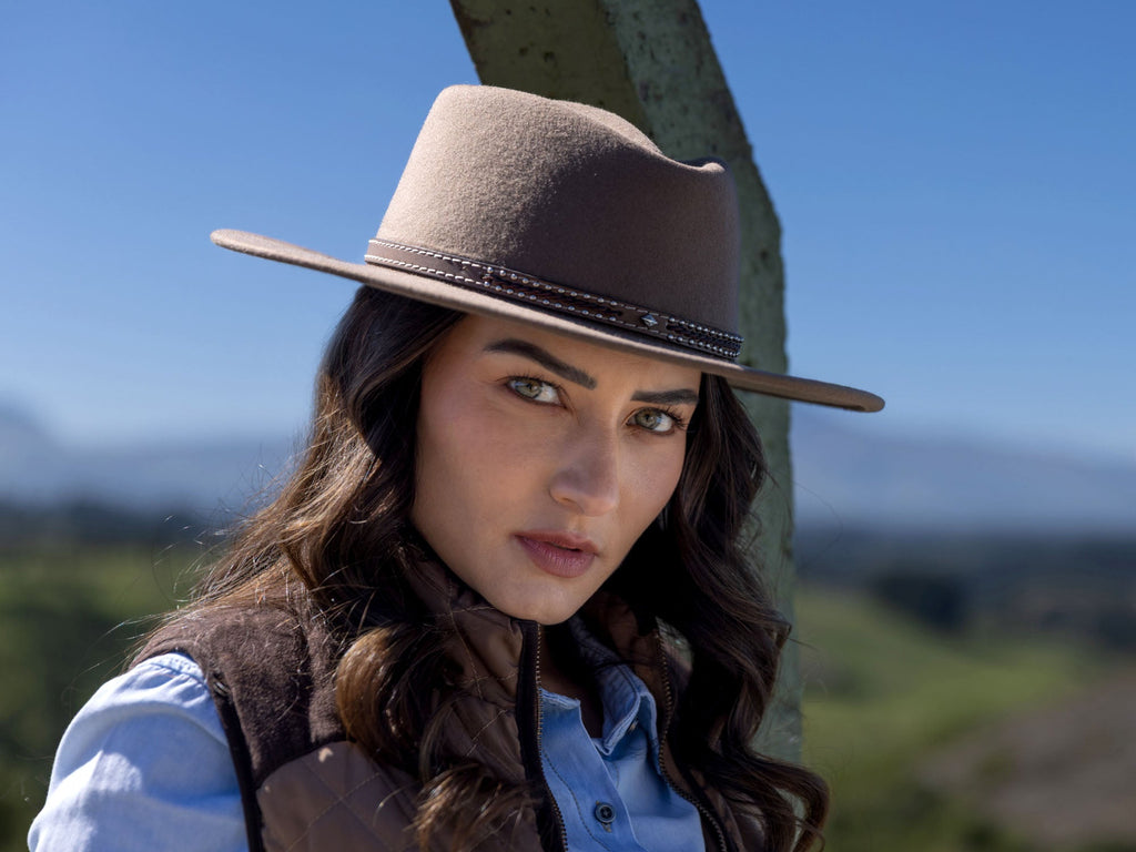 Outdoor Merino Wool Felt Hat Rider