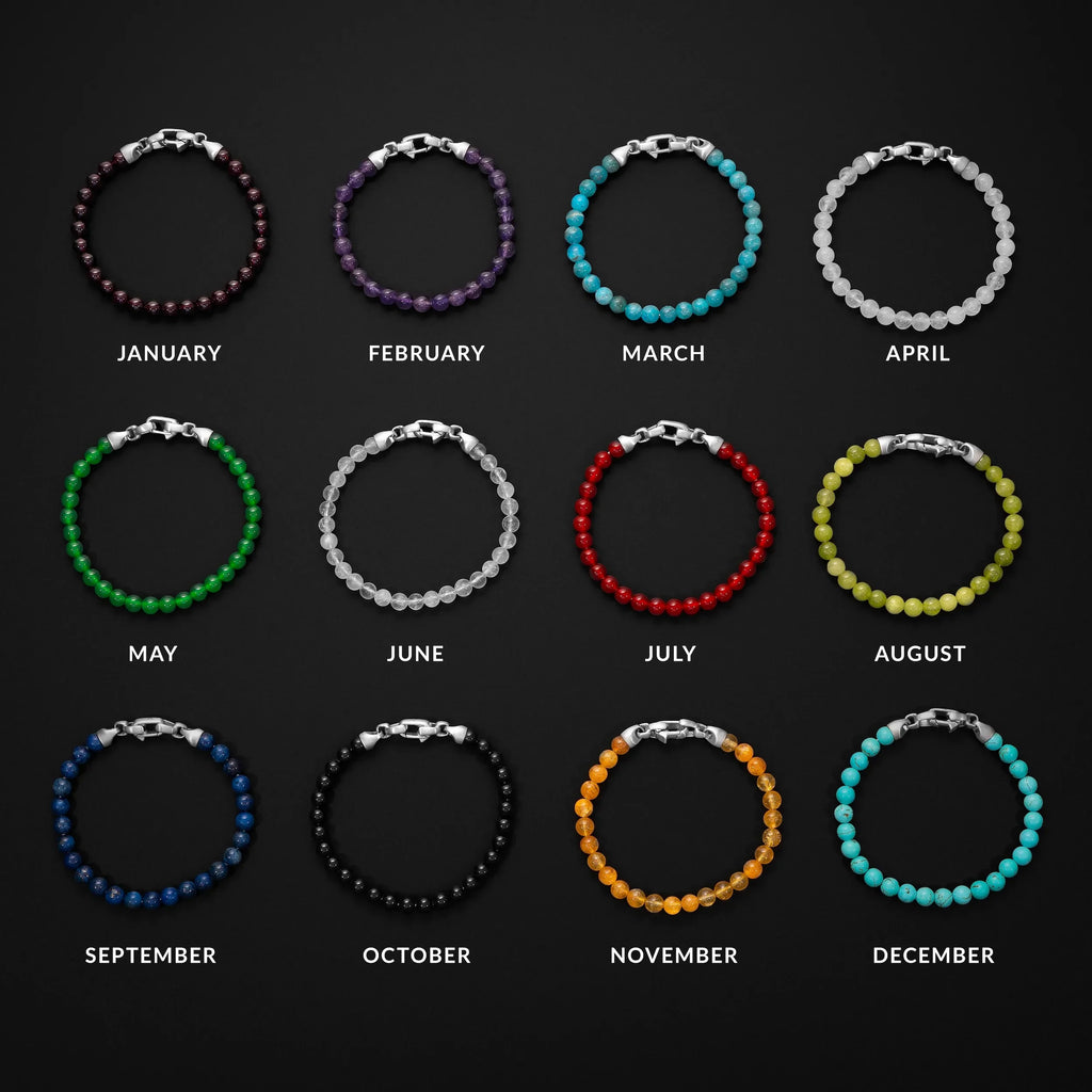 Birthstone Bracelet, 6MM - June