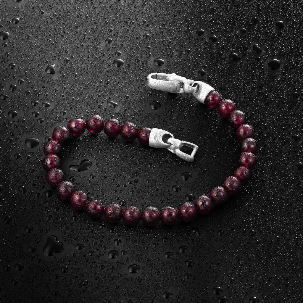 Birthstone Bracelet, 6MM - January