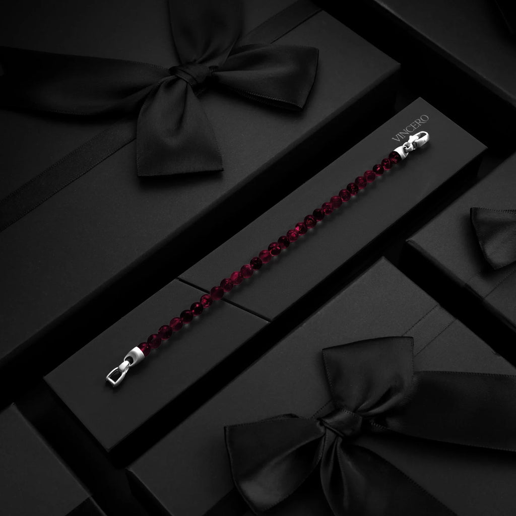 Birthstone Bracelet, 6MM - January