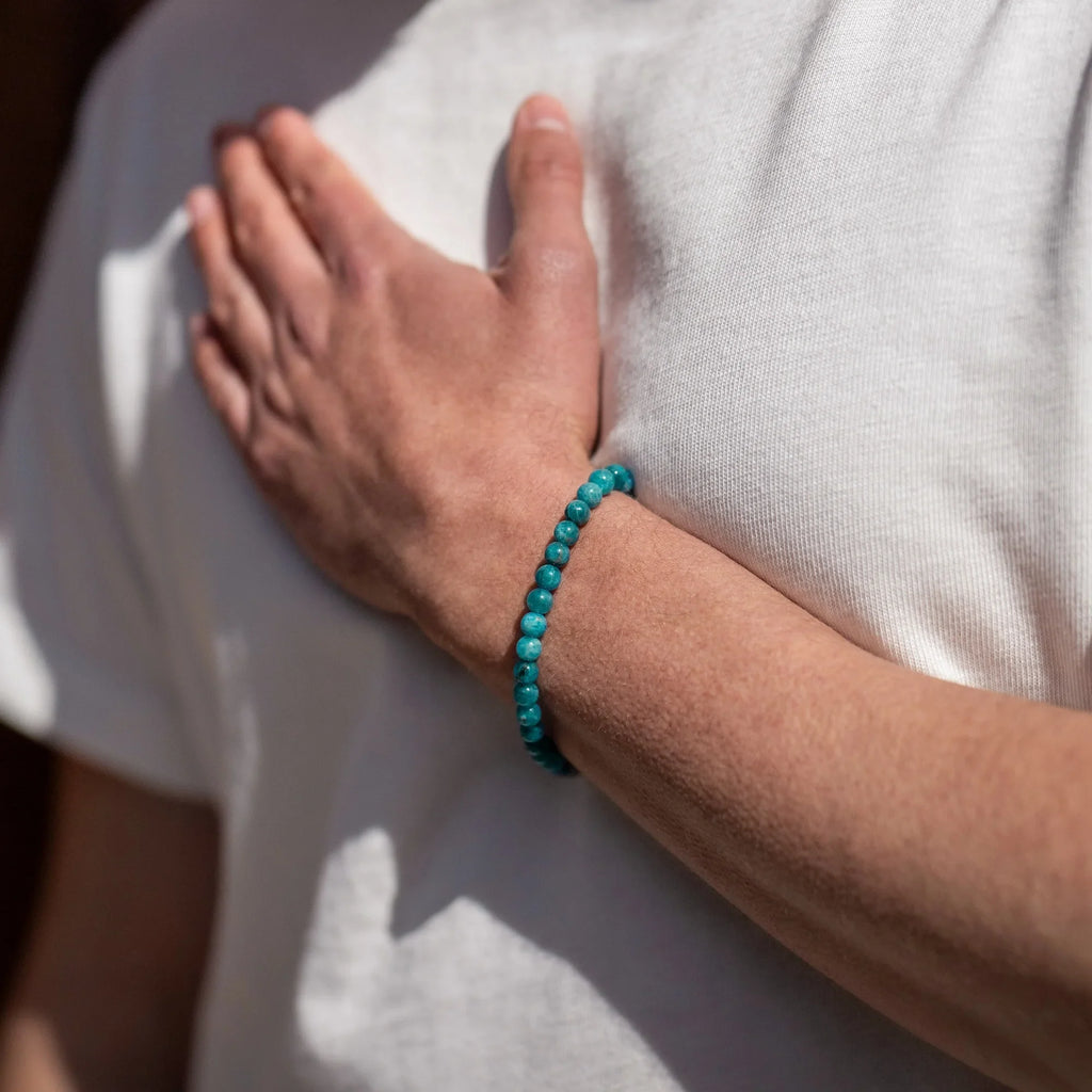 Birthstone Bracelet, 6MM - March