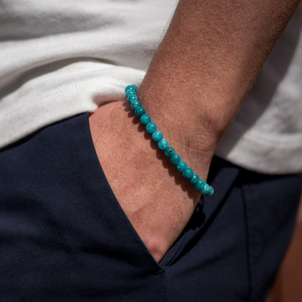 Birthstone Bracelet, 6MM - March
