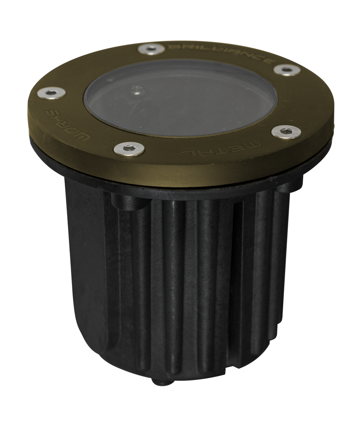Black Diamond MR16 Well Light in Bronze FLAT NL