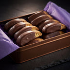 Milk Chocolate Covered Salted Caramel Biscotti Gift Tin - 16 Piece