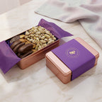 Chocolate Biscotti and Pistachios Sweet & Salty Snack Gift Tin