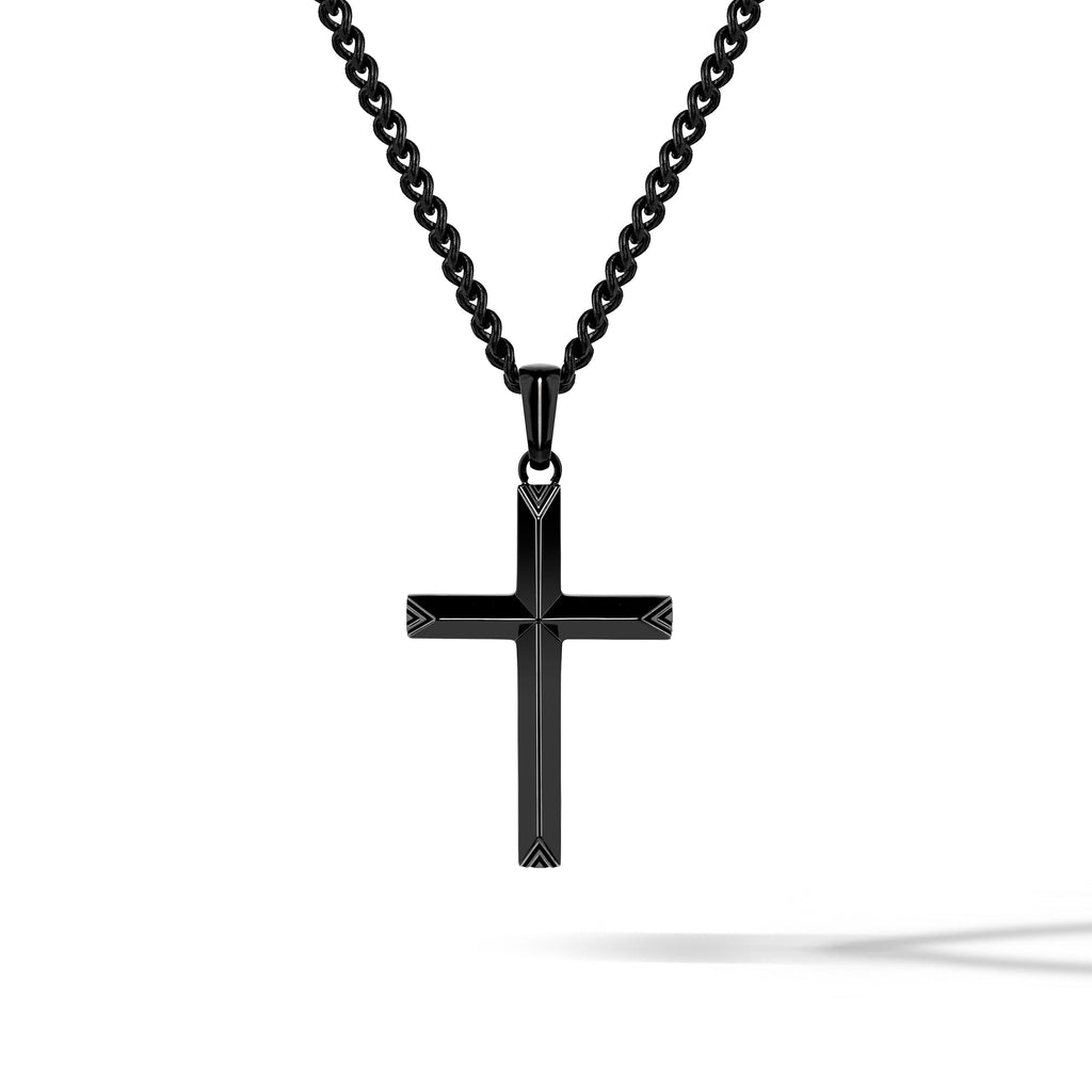 Cross Pendant - Stealth